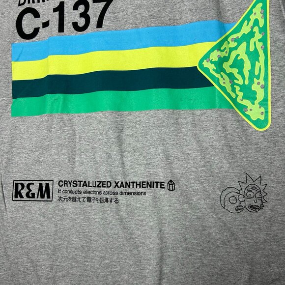 Rick and Morty 2XL Loot Crate Exclusive C-137 Adult Swim T-Shirt Plus Size - Picture 3 of 5